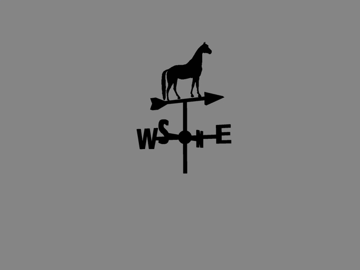 Second Life Marketplace weathervane horse